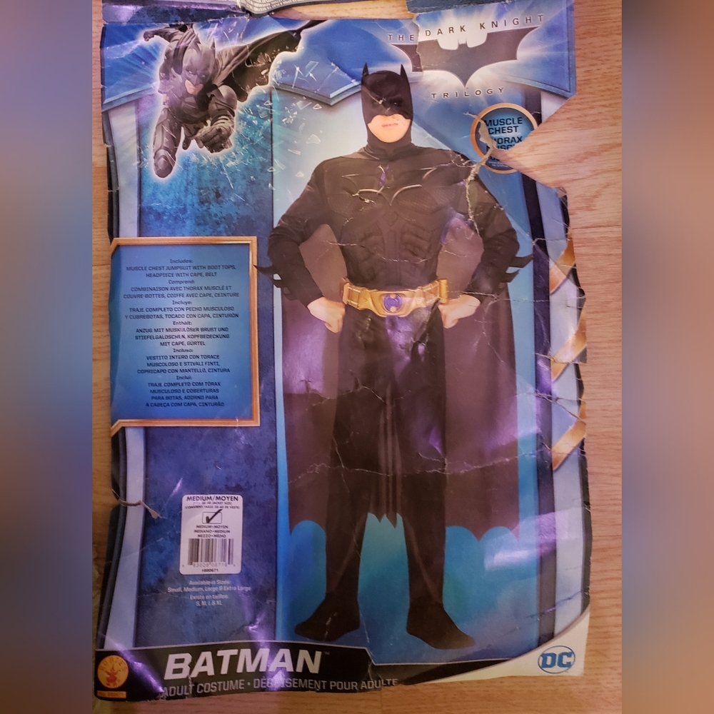 Men's Batman costume